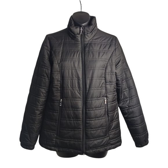 ZeroXposur Jackets & Blazers - ZEROXPOSUR Women's Black Lightweight Comfy Karina Quilted Puffer Jacket Size S
